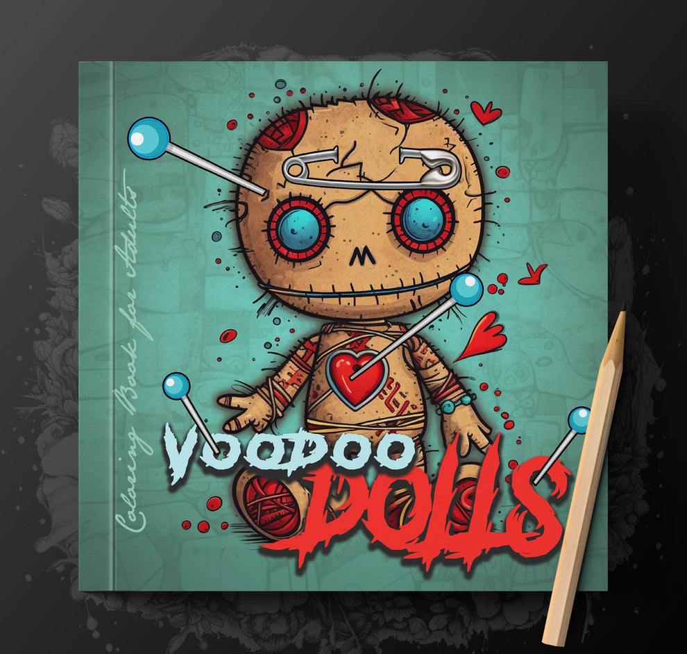 Voodoo Dolls Coloring Book (Digital) – Monsoon Publishing USA