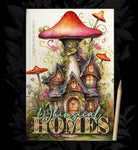 Whimsical Homes Coloring Book (Printbook)