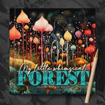 Whimsical Forest Autumn Coloring Book (Printbook)