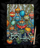 Christmas Tree Balls Coloring Book for Adults (Printbook)