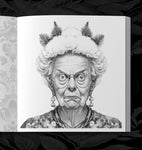 Crazy Grandma on Christmas Coloring Book (Printbook)