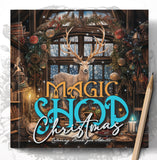 Magic Shop Christmas Coloring Book (Printbook)