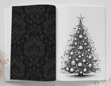 Christmas Trees Coloring Book for Adults (Printbook)