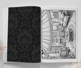 Cozy Yurt Grayscale Coloring Book (Printbook)