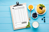 12 weeks food sensitivity tracker