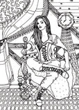 steampunk coloring book