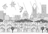vancouver city coloring