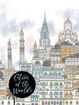 cities of the world coloring book for adults capitals