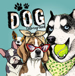 dog coloring book for adults dogs