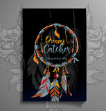 dream catcher coloring book for adults