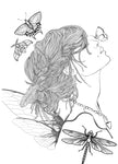 fairies coloring book for adults