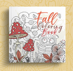 fall coloring book for adults autumn