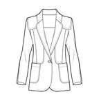 jacket fashion design drawing
