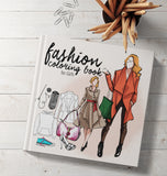 fashion coloring book for girls 
