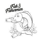 funny fish drawing