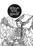 women of the world coloring book for adults