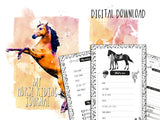 my horse riding journal digital