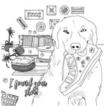 my crazy labrador coloring book for adults
