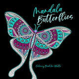 mandala butterflies coloring book for adults