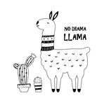 no drama lama coloring book for adults