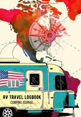 RV travel logbook camping journal