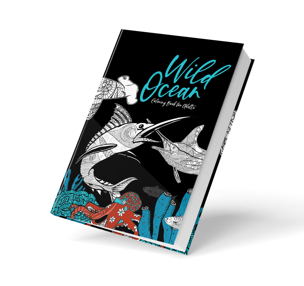 Dreamland Publications Ocean- Colouring Book For Adults main image 1