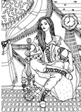 steampunk coloring book for adults