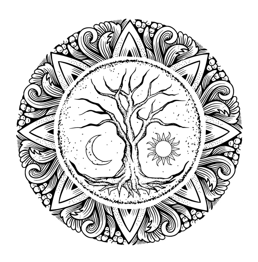 Tree of Life Coloring Book (Digital) – Monsoon Publishing USA