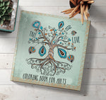 tree of life coloring book for adults