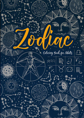 tarot zodiac coloring book for adults horoscope